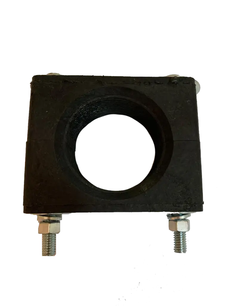 Soporte Yugo con tornillos para cable 1000 kv