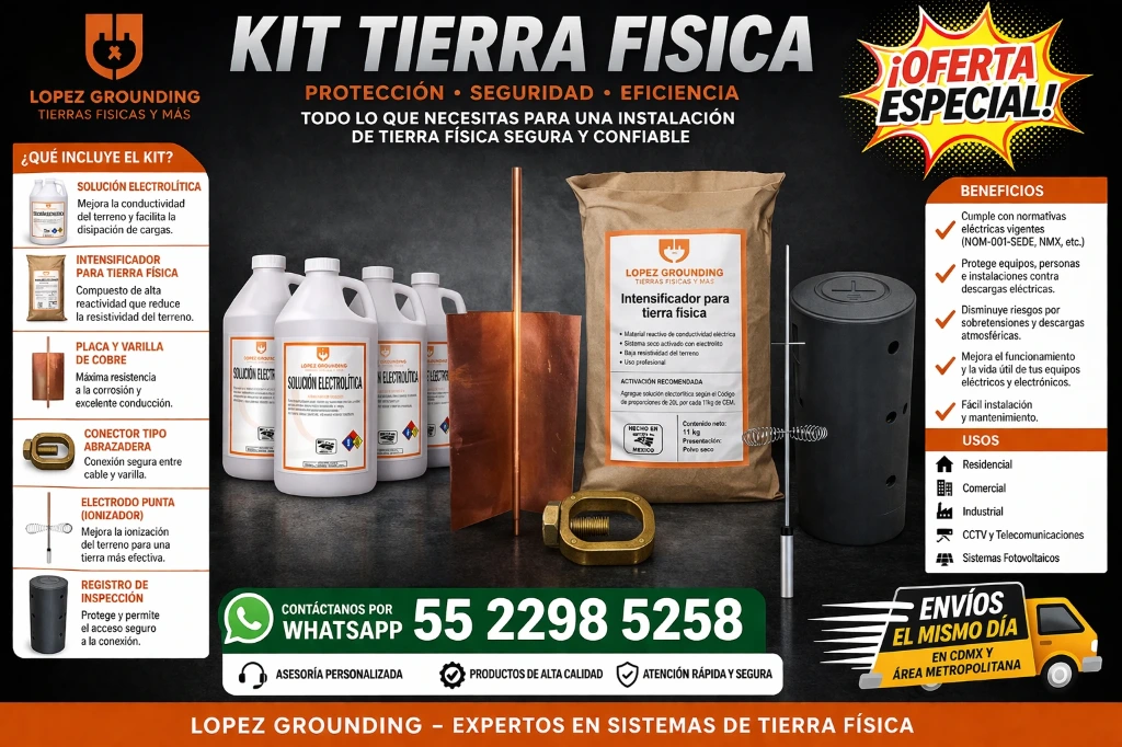 kit tierra fisica